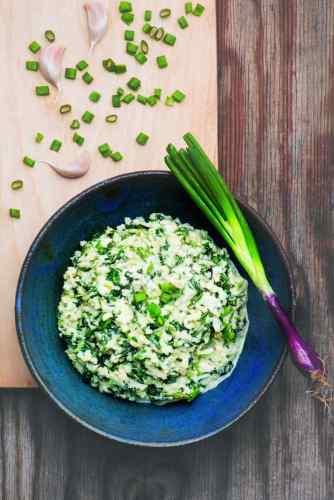 Creamy Spinach Risotto